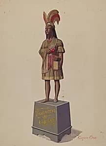 Tobacco Store Figure by Eugene Croe
