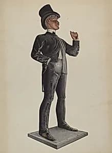 Tobacco Store - Male Figure by Donald Donovan and Harold Bliss