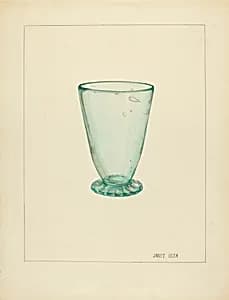 Toddy Glass by Janet Riza