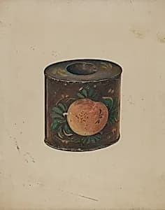 Toleware Canister by Lelah Nelson