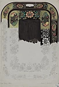 Toleware Tray by David S. De Vault