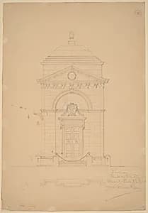 Tomb of Dante, Ravenna by John Russell Pope