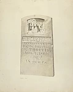Tombstone by Robert Clark