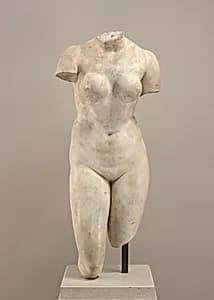 Torso of Aphrodite by Possibly Hellenistic or Roman 2nd Century B.C./1st Century A.D.
