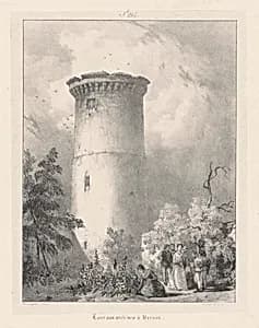Tour aux Archives à Vernon by Richard Parkes Bonington