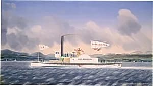 Towboat "John Birkbeck" by James Bard