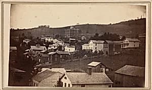 Town Scene by George H. Wood