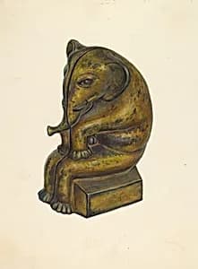 Toy Bank: Elephant by Walter Hochstrasser
