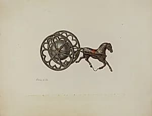 Toy Bell Cart by Stanley Chin