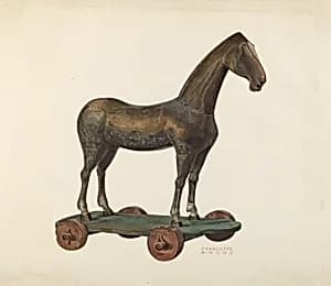 Toy Horse by Charlotte Angus