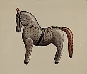 Toy Horse by American 20th Century