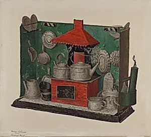 Toy Kitchen by Philip Johnson and Mildred Ford