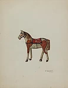 Toy Shetland Pony by Nicholas Acampora