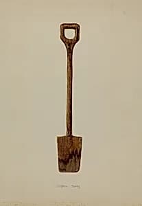 Toy Shovel by Eugene Bartz