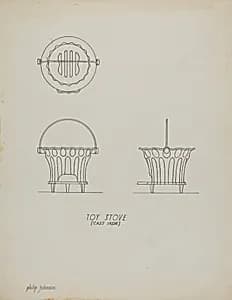 Toy Stove by Philip Johnson