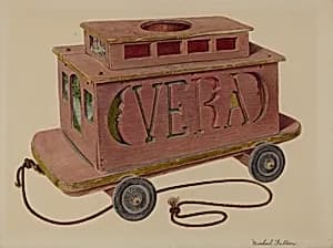 Toy Streetcar by Michael Fallon