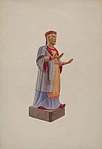 Tradesman's Sign: Chinese Man by Ingrid Selmer-Larsen
