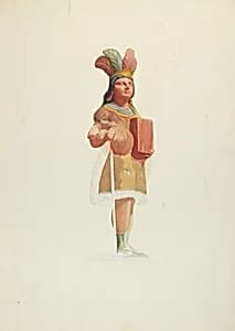 Tradesman's Sign (Indian) by Helen E. Gilman