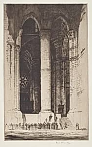 Transepts of Strasbourg by Louis Conrad Rosenberg