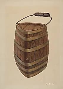 Triangle Field Water Keg by Roger Deats
