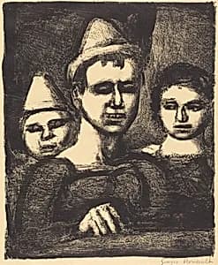 Trio by Georges Rouault