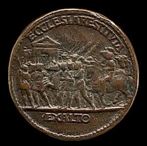 Triumphal Procession [reverse] by Cristoforo di Geremia