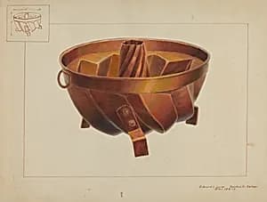 Turk's Head Cake Pan by Edward L. Loper and Gordon Saltar