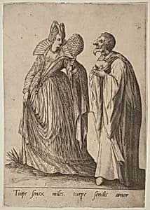 Turpe senex miles... by Robert Boissard after Jean-Jacques Boissard