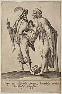 Turpis res desidiosa senectus... by Robert Boissard after Jean-Jacques Boissard