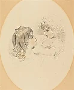 Portrait of British 19th Century after George Henry Harlow