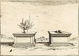 Two Hearts by Jacques Callot