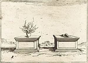 Two Hearts by Jacques Callot
