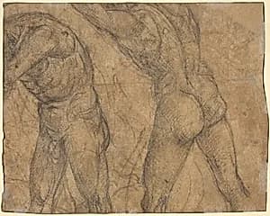 Two Nude Figures [verso] by Luca Signorelli