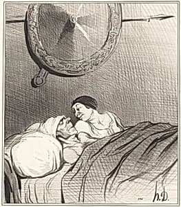 Ulysse et Pénélope by Honoré Daumier