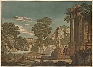 Ulysses and Polyphemus by John Baptist Jackson, Francesco Primaticcio