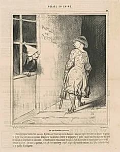 Un coléoptère chinois by Honoré Daumier