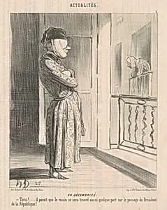 Un Décembrisé by Honoré Daumier