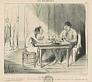 Un joli calembour by Honoré Daumier