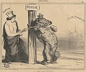 Un ours contrarié by Honoré Daumier