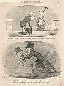 Un soliciteur Guettant ...Bineau! by Honoré Daumier