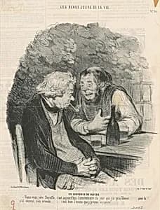 Un souvenir de gloire by Honoré Daumier