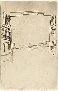 Under Old Battersea Bridge by James McNeill Whistler