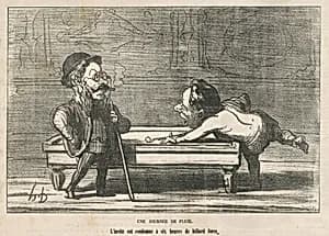 Une journée de pluie by Honoré Daumier