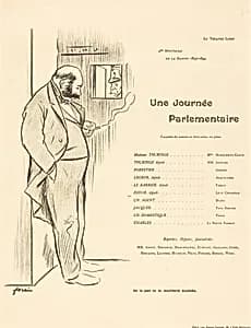 Une Journée parlementaire by Jean-Louis Forain