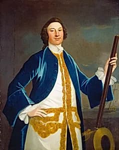 Unidentified British Navy Officer by John Wollaston