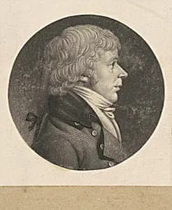 Unidentified Man by Charles B. J. Févret de Saint-Mémin