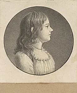 Unidentified Young Woman by Charles B. J. Févret de Saint-Mémin