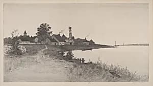 Untitled (Coastal Scene) by John O. Anderson