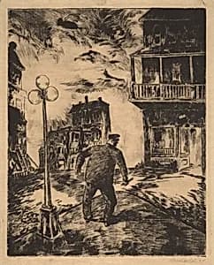Untitled (Mesler Terrace) by Kenneth Callahan