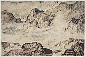 Untitled (Rocky Shore) by Paul Dougherty